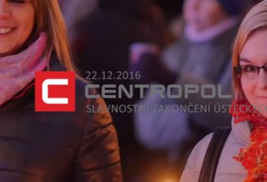 Slavnostní zakončení ústeckých Vánoc s Centropolem 2016